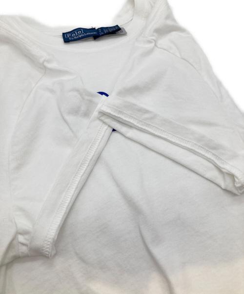 POLO RALPH LAUREN（ポロ・ラルフローレン）POLO RALPH LAUREN (ポロ・ラルフローレン) ロゴプリントTシャツ ホワイト サイズ:Sの古着・服飾アイテム