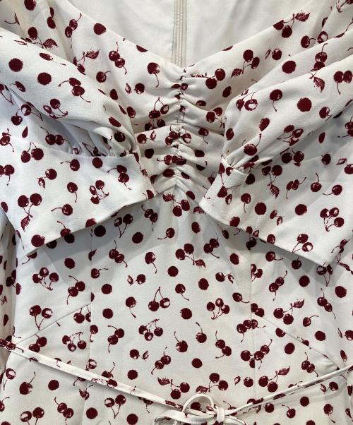 Snidel（スナイデル）Snidel (スナイデル) Sustainableフルーツプリントワンピース　SWFO262015 アイボリー サイズ: 0の古着・服飾アイテム