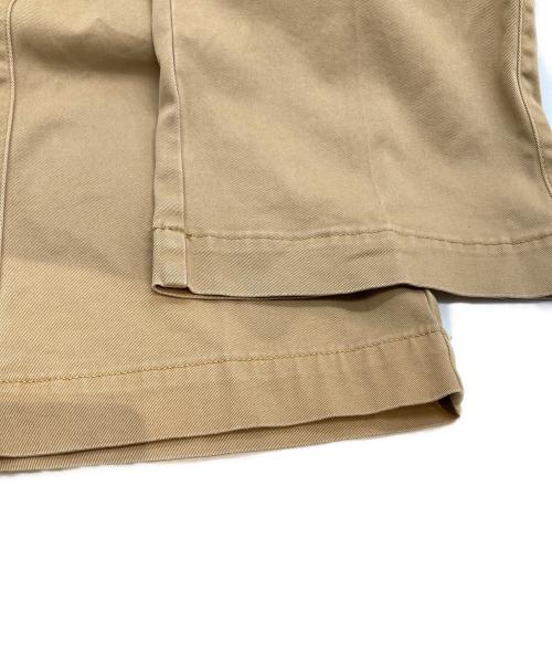 POLO by  RALPH LAUREN（ポロ バイ ラルフローレン）POLO by  RALPH LAUREN (ポロ バイ ラルフローレン) チノ ワイドレッグ パンツ ベージュの古着・服飾アイテム