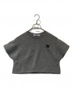 ESSENTIAL DOUBLE STANDARD CLOTHINGエッセンシャルダブルスタンダードクロージング）の古着「半袖スウェット　2508-070-243B」｜グレー