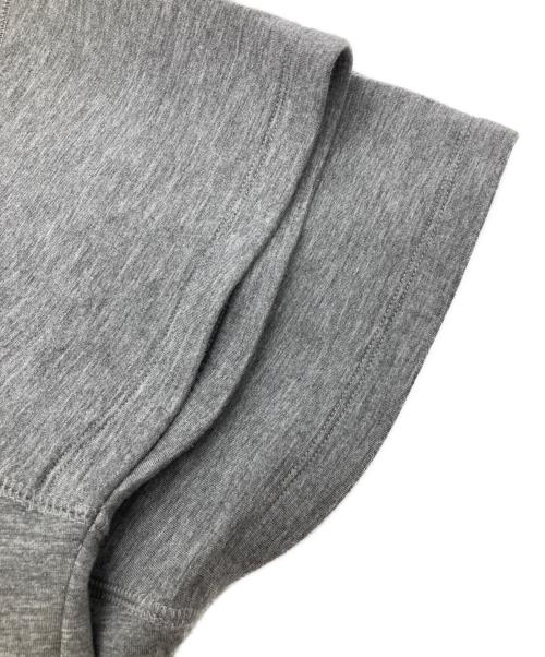 ESSENTIAL DOUBLE STANDARD CLOTHING（エッセンシャルダブルスタンダードクロージング）ESSENTIAL DOUBLE STANDARD CLOTHING (エッセンシャルダブルスタンダードクロージング) 半袖スウェット　2508-070-243B グレー サイズ:FREEの古着・服飾アイテム