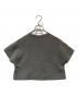ESSENTIAL DOUBLE STANDARD CLOTHING (エッセンシャルダブルスタンダードクロージング) 半袖スウェット　2508-070-243B グレー サイズ:FREE：4000円