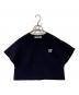 ESSENTIAL DOUBLE STANDARD CLOTHING（エッセンシャルダブルスタンダードクロージング）の古着「半袖スウェット　2508-070-143C」｜ネイビー