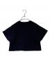 ESSENTIAL DOUBLE STANDARD CLOTHING (エッセンシャルダブルスタンダードクロージング) 半袖スウェット　2508-070-143C ネイビー サイズ:FREE：4000円