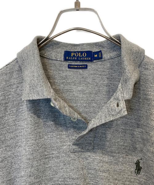 POLO RALPH LAUREN（ポロ・ラルフローレン）POLO RALPH LAUREN (ポロ・ラルフローレン) ポロシャツ グレー サイズ:Mの古着・服飾アイテム