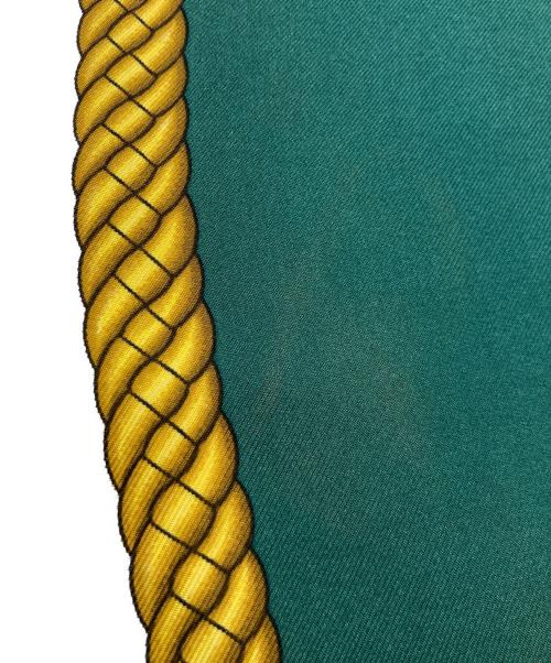 HERMES（エルメス）HERMES (エルメス) カレ90 LES TAMBOURS(タンブールの太鼓) グリーンの古着・服飾アイテム