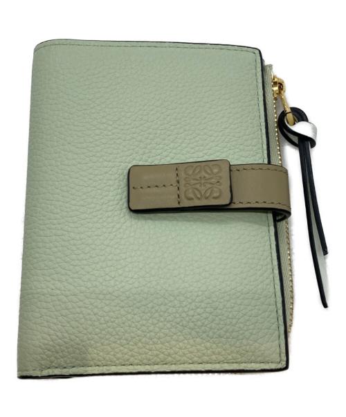 LOEWE（ロエベ）LOEWE (ロエベ) バーティカル ウォレット スモール 102340 グリーンの古着・服飾アイテム