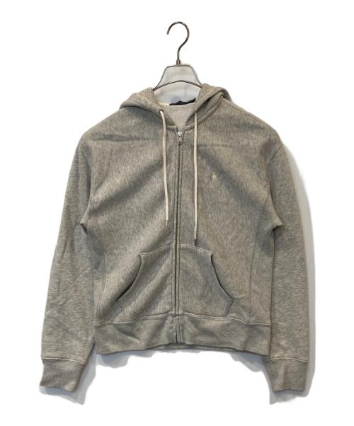 POLO RALPH LAUREN（ポロ・ラルフローレン）POLO RALPH LAUREN (ポロ・ラルフローレン) ジップパーカー グレー サイズ:XSの古着・服飾アイテム