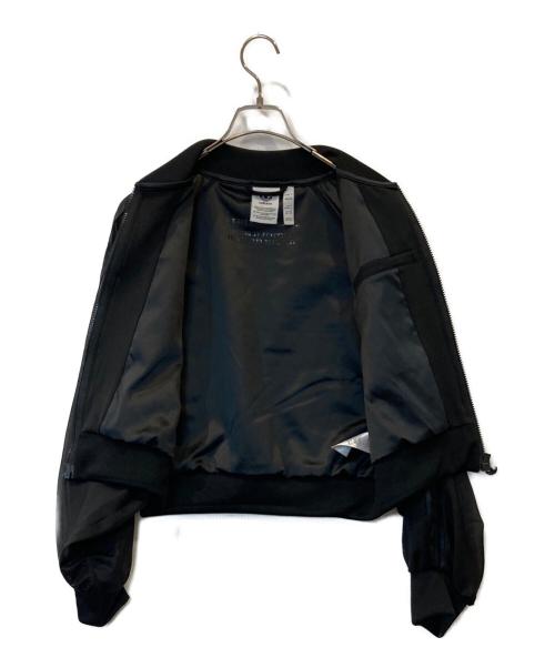 adidas（アディダス）adidas (アディダス) 切替袖シアーブルゾン　AV1006 ブラック サイズ:XLの古着・服飾アイテム
