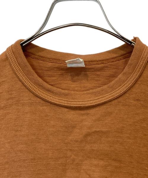 WAREHOUSE（ウエアハウス）WAREHOUSE (ウエアハウス) ポケットTシャツ　4601 ブラウン サイズ:XLの古着・服飾アイテム
