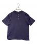 WAREHOUSE（ウエアハウス）の古着「ヘンリーネックTシャツ」｜パープル