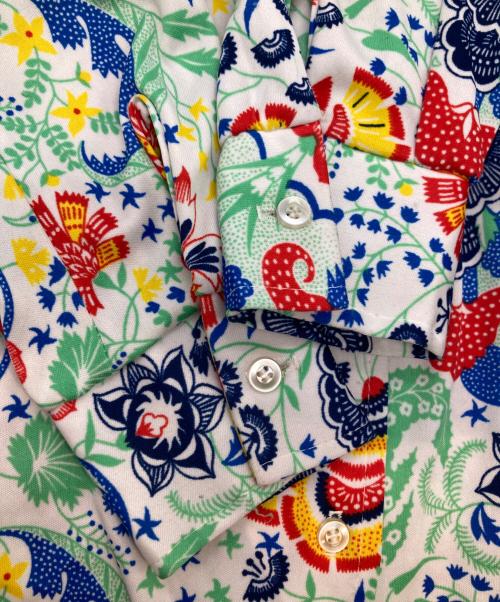 Sears（シアーズ）Sears (シアーズ) 総柄シャツ ホワイト サイズ:不明の古着・服飾アイテム