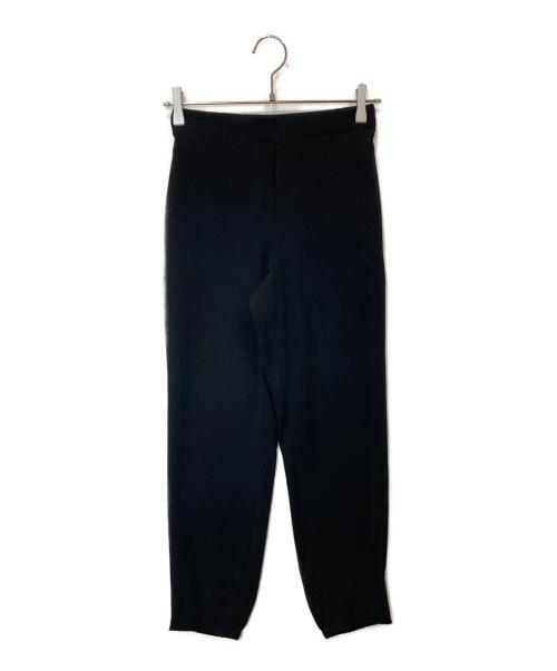 theory（セオリー）theory (セオリー) パウダークレープ ジョガーパンツ 01-2206406 ブラック サイズ:XSの古着・服飾アイテム