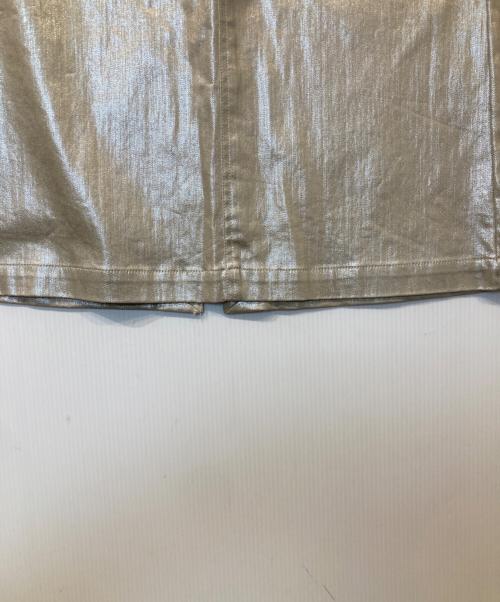 LOUNIE（ルーニー）LOUNIE (ルーニー) 箔プリントスカート 13513319 ベージュ サイズ:36の古着・服飾アイテム