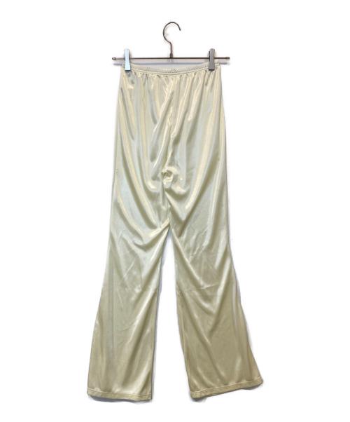 glam lips（グラムリップス）Glam Lips (グラムリップス) Stretch レース フレアパンツ 1252101-2001 アイボリー サイズ:FREE 未使用品の古着・服飾アイテム