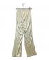 中古・古着 Glam Lips (グラムリップス) Stretch レース フレアパンツ 1252101-2001 アイボリー サイズ:FREE 未使用品：6000円