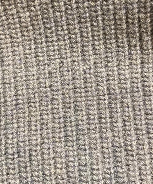 CELINE（セリーヌ）CELINE (セリーヌ) OVERSIZED CELINE SWEATER IN RIBBED WOOL オーバーサイズド セリーヌ セーター イン リブド ウール 2AB97650S オリーブ サイズ:Mの古着・服飾アイテム