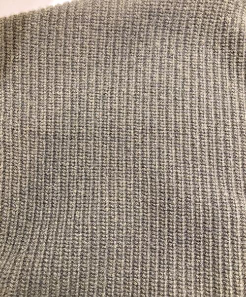 CELINE（セリーヌ）CELINE (セリーヌ) OVERSIZED CELINE SWEATER IN RIBBED WOOL オーバーサイズド セリーヌ セーター イン リブド ウール 2AB97650S オリーブ サイズ:Mの古着・服飾アイテム