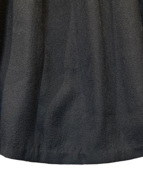 Aveniretoile（アベニールエトワール）Aveniretoile (アベニールエトワール) ジャガードギャザー切替フレアスカート S442-006 ブラック サイズ:38の古着・服飾アイテム
