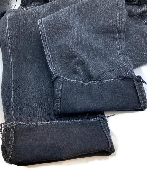 RED CARD（レッドカード）RED CARD (レッドカード) MM66-ハイライズストレートデニム 832553 ブラック サイズ:23の古着・服飾アイテム