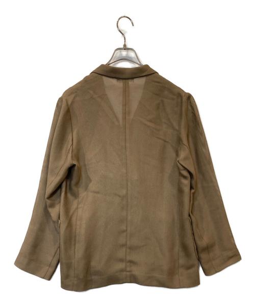 La boutique BonBon（ラブティックボンボン）La boutique BonBon (ラブティックボンボン) メッシュメタルボタンライトジャケット LBZ1051307A0005 カーキ サイズ:FREEの古着・服飾アイテム