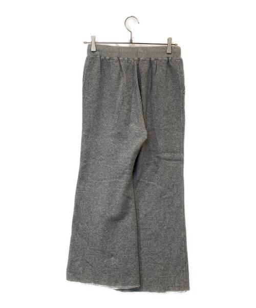 Americana（アメリカーナ）Americana (アメリカーナ) 裏起毛裾カットオフスウェットパンツ グレー サイズ:36の古着・服飾アイテム