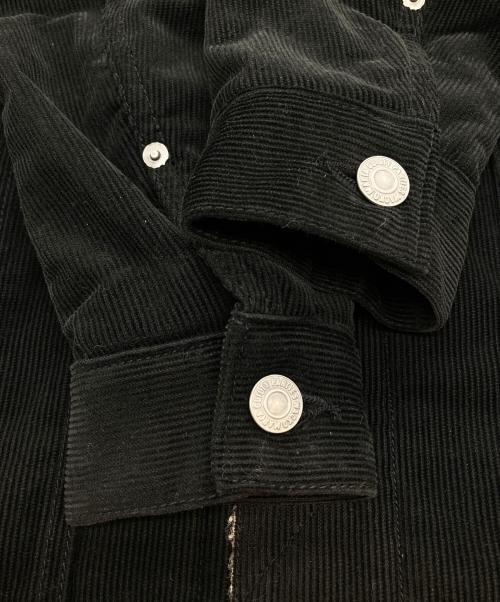 WACKO MARIA（ワコマリア）WACKO MARIA (ワコマリア) コーデュロイランチジャケット ブラック サイズ:Mの古着・服飾アイテム