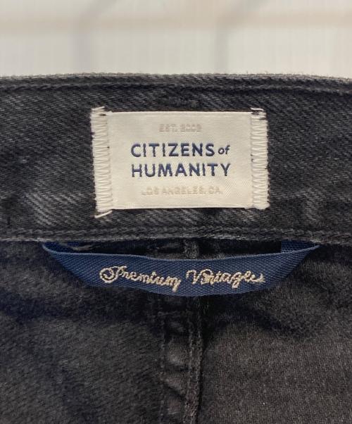 Citizens of humanity（シチズンズオブヒューマニティ）Citizens of humanity (シチズンズオブヒューマニティ) デニムパンツ ブラック サイズ:66cmの古着・服飾アイテム