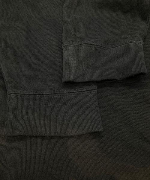 POLO RALPH LAUREN（ポロ・ラルフローレン）POLO RALPH LAUREN (ポロ・ラルフローレン) ハーフジップカットソー ブラック サイズ:Lの古着・服飾アイテム