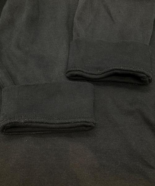 POLO RALPH LAUREN（ポロ・ラルフローレン）POLO RALPH LAUREN (ポロ・ラルフローレン) ハーフジップカットソー ブラック サイズ:Lの古着・服飾アイテム