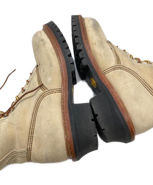 RED WING（レッドウィング）RED WING (レッドウィング) ロガーブーツ　8211 ベージュ サイズ:25cmの古着・服飾アイテム