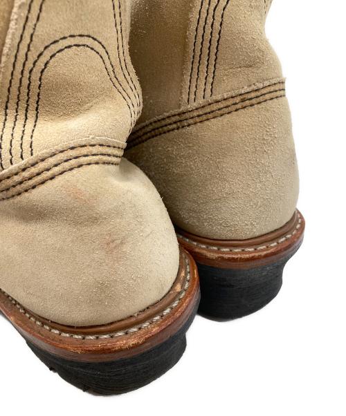 RED WING（レッドウィング）RED WING (レッドウィング) ロガーブーツ　8211 ベージュ サイズ:25cmの古着・服飾アイテム