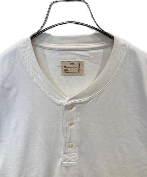 PABLO VINCI（パブロビンチ）PABLO VINCI (パブロビンチ) Henley neck t-shirt　ヘンリーネックTシャツ　PBL-24SS-TS05 ホワイト サイズ:Mの古着・服飾アイテム