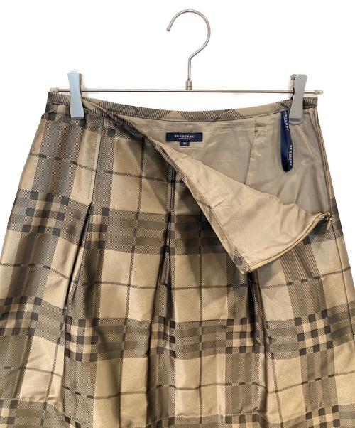 BURBERRY LONDON（バーバリーロンドン）BURBERRY LONDON (バーバリーロンドン) 膝丈スカート ブラウン サイズ:38の古着・服飾アイテム