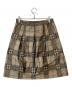 BURBERRY LONDON (バーバリーロンドン) 膝丈スカート ブラウン サイズ:38：4000円