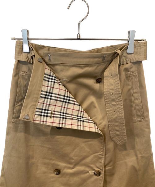 BURBERRY LONDON（バーバリーロンドン）BURBERRY LONDON (バーバリーロンドン) ラップスカート　FXA28-412 ベージュ サイズ:38の古着・服飾アイテム