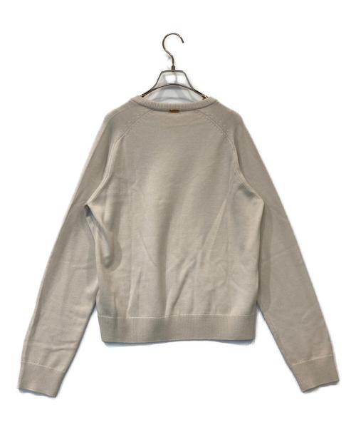 MUSE de Deuxieme Classe（ミューズ ドゥーズィエム クラス）MUSE de Deuxieme Classe (ミューズ ドゥーズィエム クラス) WISH クルーネックプルオーバー 25080520403030 ベージュ サイズ:FREEの古着・服飾アイテム