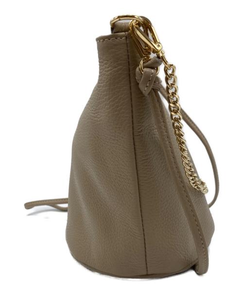 AYLENTITTI（オウレンティ）AYLENTITTI (オウレンティ) チェーンレザーBAG ベージュ サイズ:FREEの古着・服飾アイテム