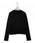 MARY QUANT (マリークヮント) デイジーワンポイントケーブルニット　224-703705 ブラック サイズ:M：6000円