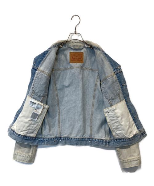 LEVI'S（リーバイス）LEVI'S (リーバイス) リペア加工デニムジャケット インディゴ サイズ:Sの古着・服飾アイテム