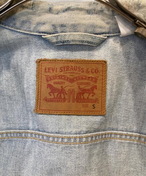 LEVI'S（リーバイス）LEVI'S (リーバイス) リペア加工デニムジャケット インディゴ サイズ:Sの古着・服飾アイテム