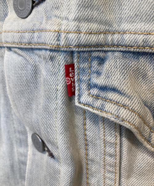 LEVI'S（リーバイス）LEVI'S (リーバイス) リペア加工デニムジャケット インディゴ サイズ:Sの古着・服飾アイテム