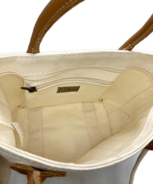L.L.Bean（エルエルビーン）L.L.Bean (エルエルビーン) レザーハンドル 2WAYトートバッグ ブラウンの古着・服飾アイテム