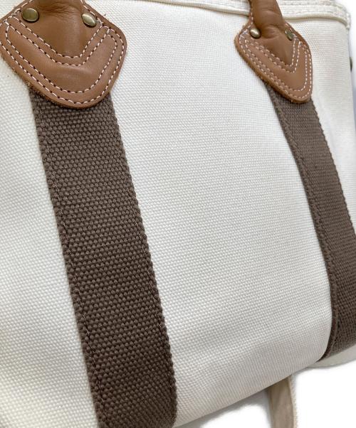 L.L.Bean（エルエルビーン）L.L.Bean (エルエルビーン) レザーハンドル 2WAYトートバッグ ブラウンの古着・服飾アイテム