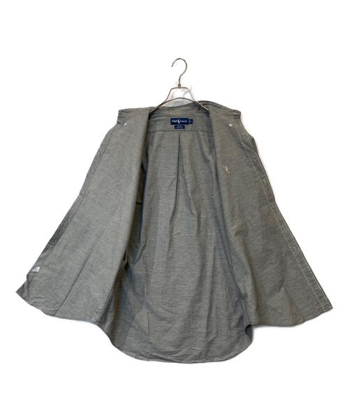 RALPH LAUREN（ラルフローレン）RALPH LAUREN (ラルフローレン) ボタンダウンシャツ グレー サイズ:Lの古着・服飾アイテム