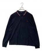 FRED PERRYフレッドペリー）の古着「The Fred Perry Shirt　M3636」｜ネイビー