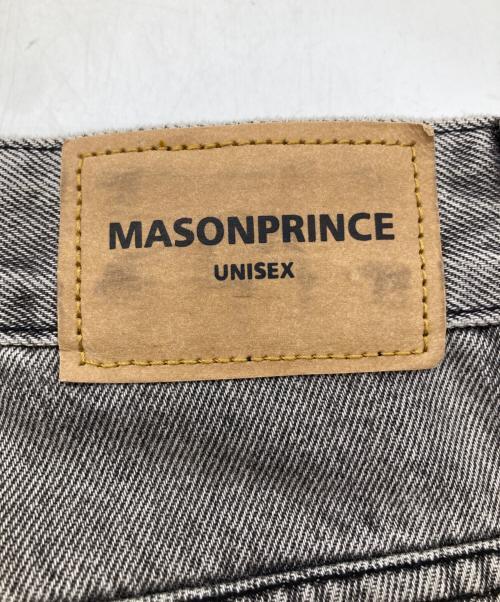 masonprince（メゾンプリンス）MASONPRINCE (メゾンプリンス) ワイドデニムパンツ グレー サイズ:1の古着・服飾アイテム