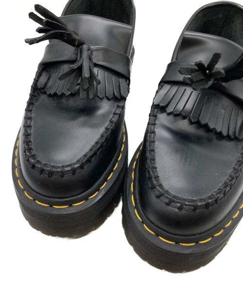 Dr.Martens（ドクターマーチン）Dr.Martens (ドクターマーチン) ADRIAN QUAD TASSEL LOAFER エイドリアン クアッド タッセル ローファー 27989001 ブラック サイズ:UK 6の古着・服飾アイテム