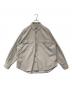 Porter Classic（ポータークラシック）の古着「ROLL UP SHIRT ロールアップ シャツ」｜ライトグレー