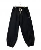 Private Brand By S.F.Sプライベートブランド バイ エスエフエス）の古着「Track Nylon Pants ナイロントラックパンツ」｜ブラック